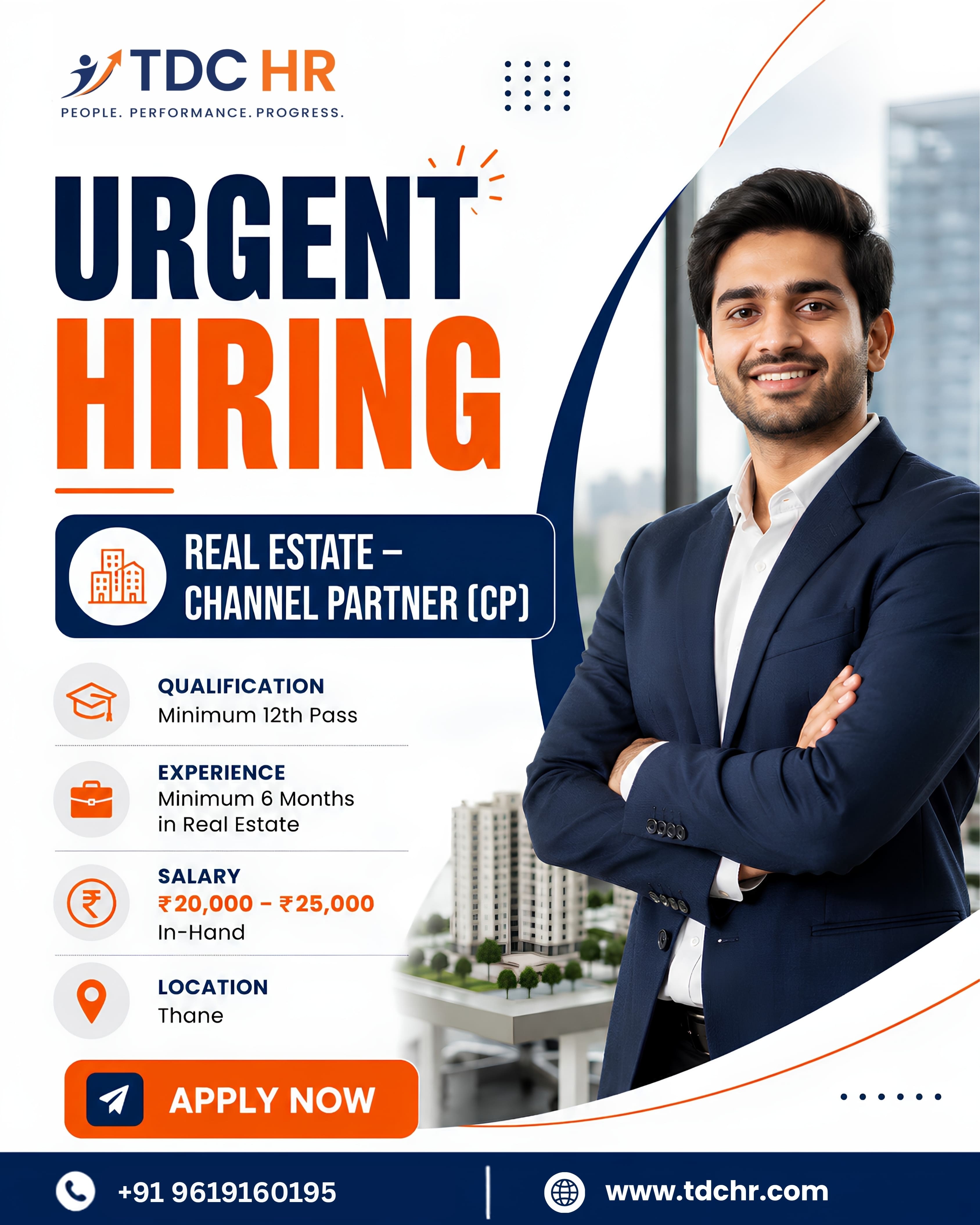 REAL ESTATE - CHANNEL PARTNER (CP) — TDC HR opening